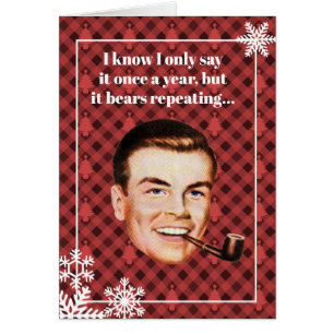 Sé que sólo lo digo una vez al año...