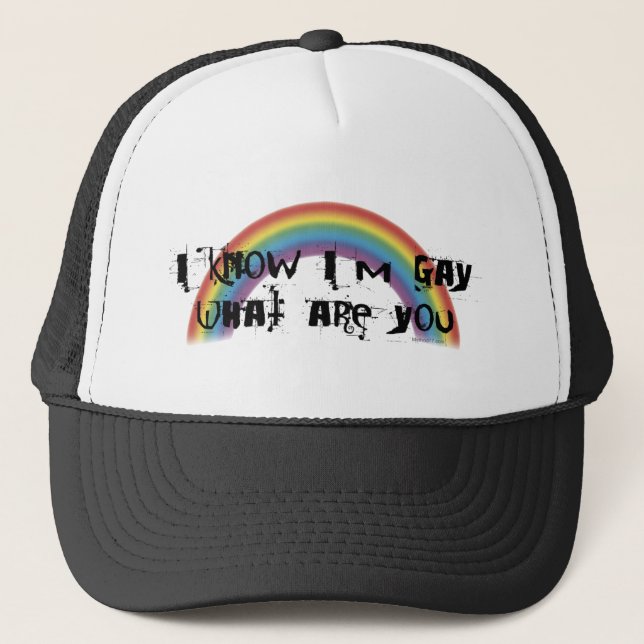 Sé que soy gorra gay (Anverso)