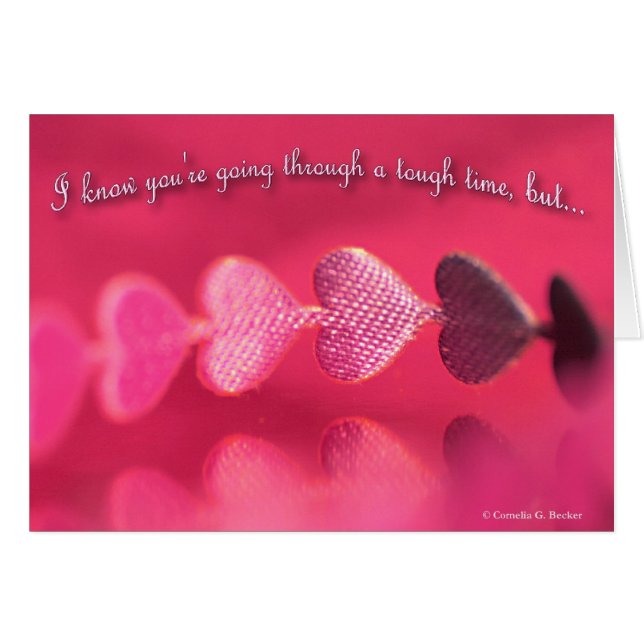 Sé que usted está pasando con un rato duro, pero… (Anverso (Horizontal))