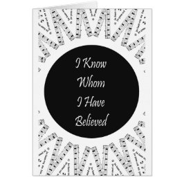 Sé quién he creído