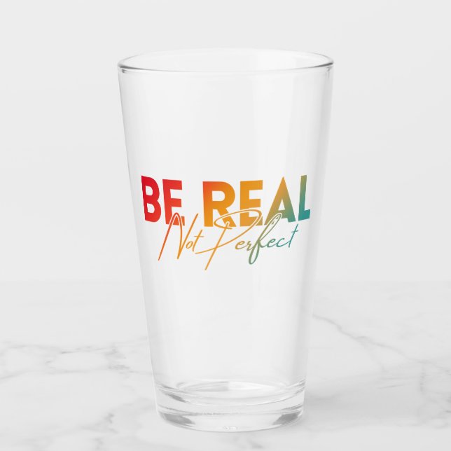 SÉ REAL NO PERFECTO (Anverso)