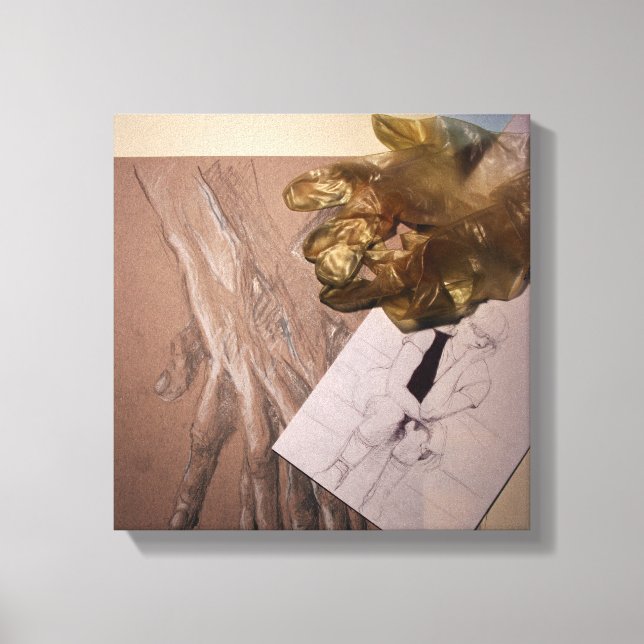 Se siente raro o esperando planos de lienzo (Anverso)