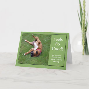 Se Siente tan buena tarjeta de felicitación