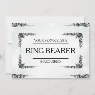 Se solicita su servicio como invitación de portado