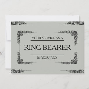 Se solicita su servicio como invitación de portado