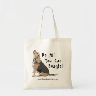 ¡Sé Todo Lo Que Puedes Beagle! Bolso de tela