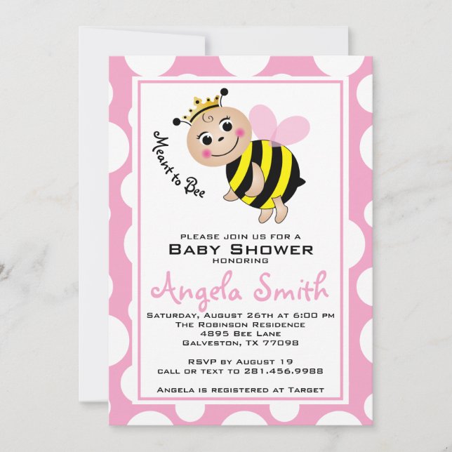 Se Trata De Adherirse A La Invitación De Baby Show (Anverso)