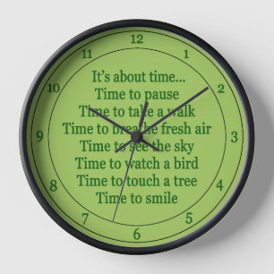 Se trata de la naturaleza del reloj del tiempo eje