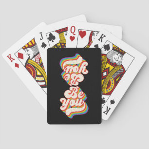 ¡Sé Tú! Cartas de póquer