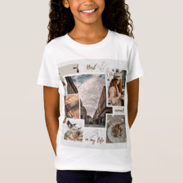 Sé tu Chica Personalizado Niños Camiseta de Cumple
