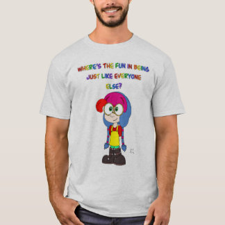 Sé tú mismo camiseta