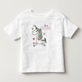 Sé Un Pequeño Camiseta De Unicornio