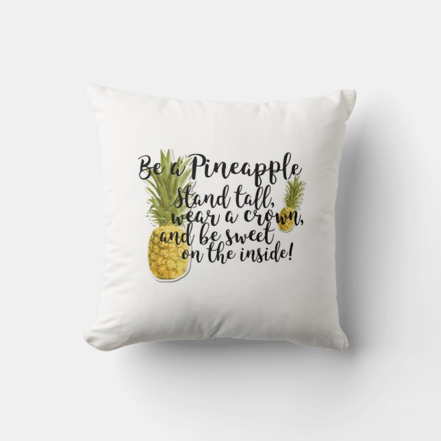 Sé una almohada de piña (Anverso)