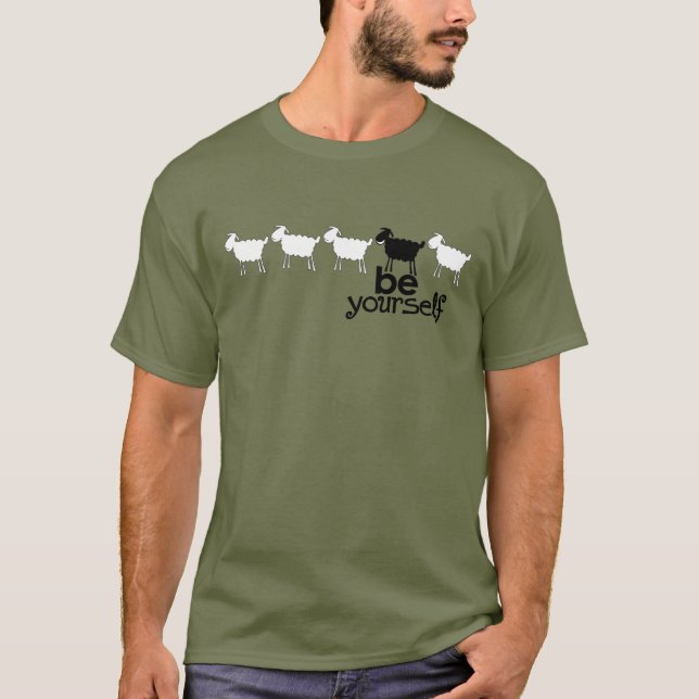 Sé una camiseta de sueño negro (Anverso)