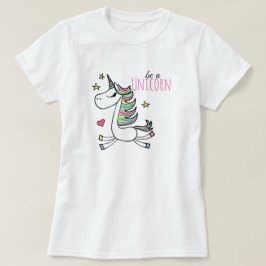 Sé Una Camiseta De Unicornio