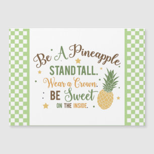 Sé una palabra de arte de piña