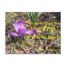 SÉ UNA TARJETA POSTAL DE AMIGO-THOREAU