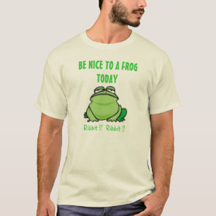 SEA AGRADABLE a una camiseta de la RANA