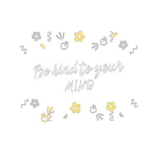 Sea amable con su mente Camiseta de Salud Mental