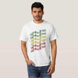 Sea camisa libre viva de Rasta de la frialdad