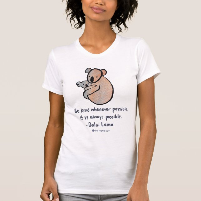 Sea camisetas sin mangas buenas de la koala (Anverso)
