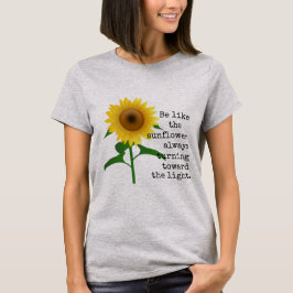 Sea como la camiseta del girasol