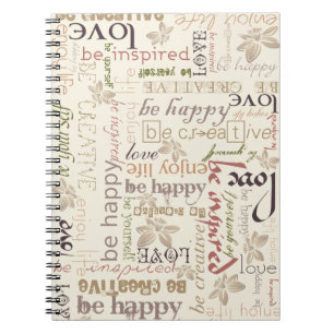 "Sea cuaderno del vintage"