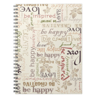 "Sea cuaderno del vintage"