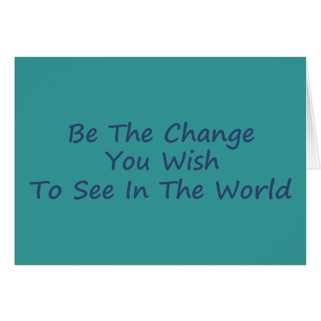 Sea el azul del cambio (Anverso (Horizontal))