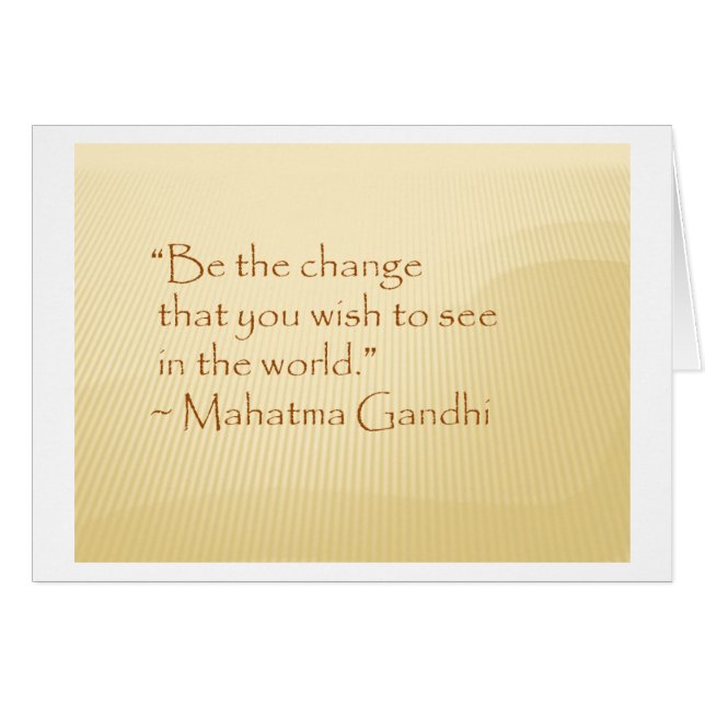 Sea el cambio (Anverso (Horizontal))