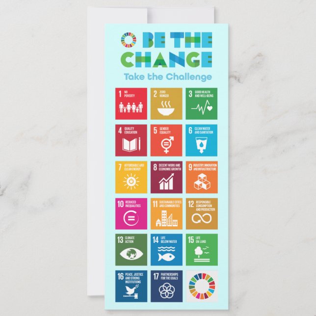 Sea el cambio una vida sostenible (Anverso)