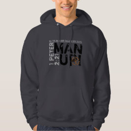 Sea el hombre que dios le dijo ser sudadera con