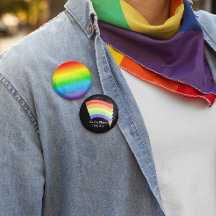 Sea el sabor que seas el botón de cono del arcoiri