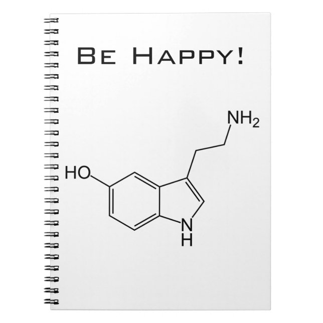¡Sea feliz! Cuaderno de la serotonina (Frente)