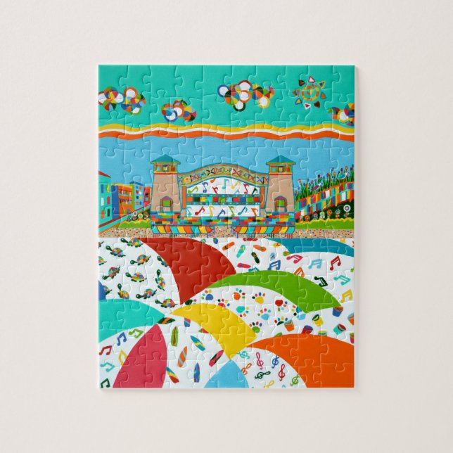 Sea Isle Band Shell Puzzle (Vertical)