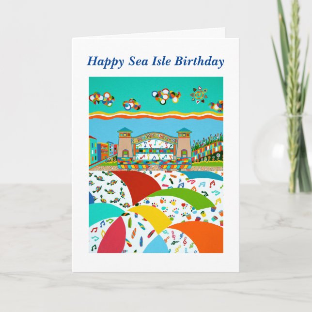 Sea Isle City, Tarjeta de Cumpleaños de la Banda N (Anverso)