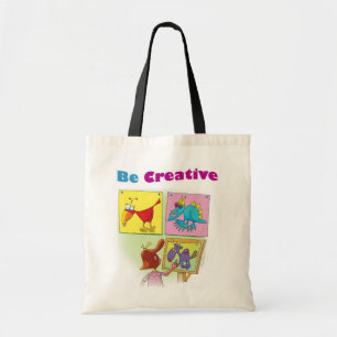 Sea la bolsa de asas creativa