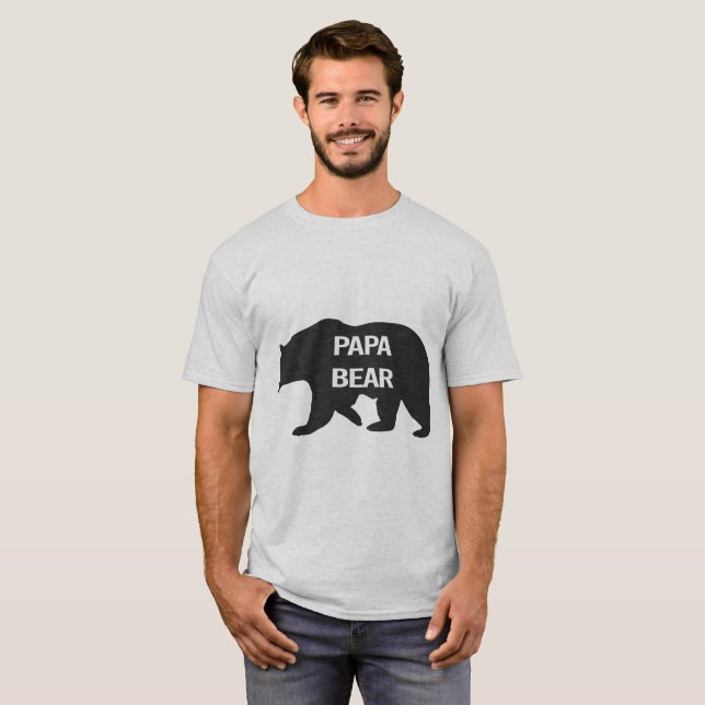 Sea la camiseta del oso del "de la papá de los (Anverso completo)
