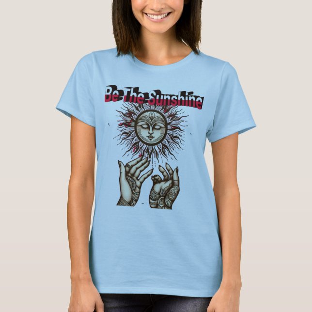 Sea la camiseta Sunshine - Inspirador positivo (Anverso)