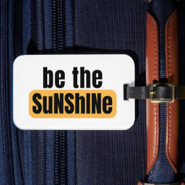 Sea la etiqueta de equipaje Sunshine