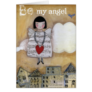 sea mi ángel, tarjeta