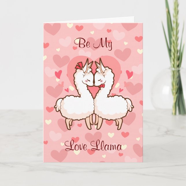 Sea mi tarjeta de la llama del amor (Anverso)