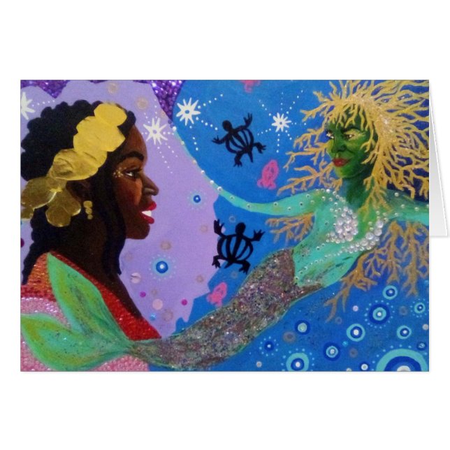Sea Moss Notecard (Anverso (Horizontal))
