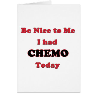 Sea Niza a mí que tenía Chemo hoy