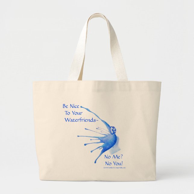 Sea Niza a su Waterfriends: Bolso grande de (Frente)