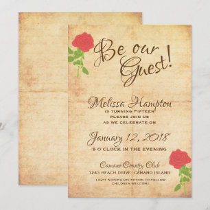 Sea Nuestra Invitación De Cumpleaños De Fairytale