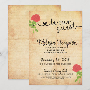 Sea Nuestra Invitación De Cumpleaños De Fairytale