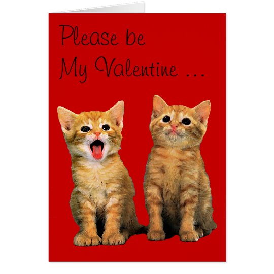Sea por favor mi tarjeta del día de San Valentín…