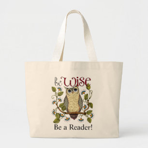 Sea sabio - sea una bolsa de libros del lector