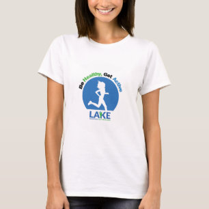 Sea sano, consiga la camiseta activa